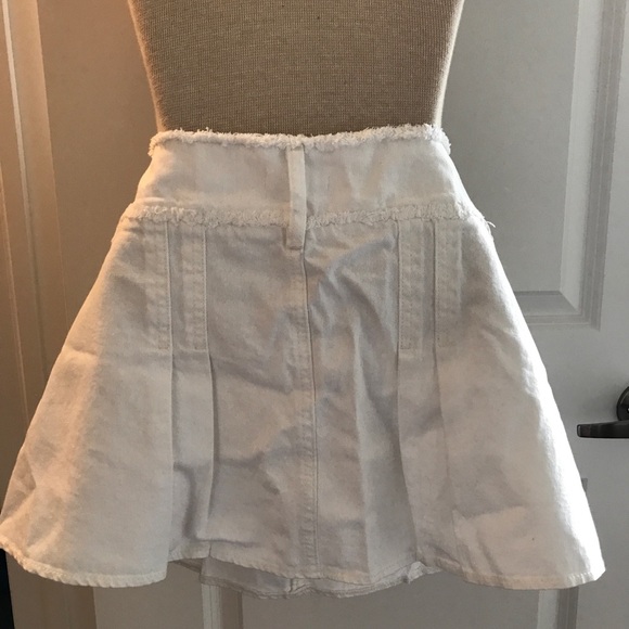 White Mini Skirt - Picture 2 of 2